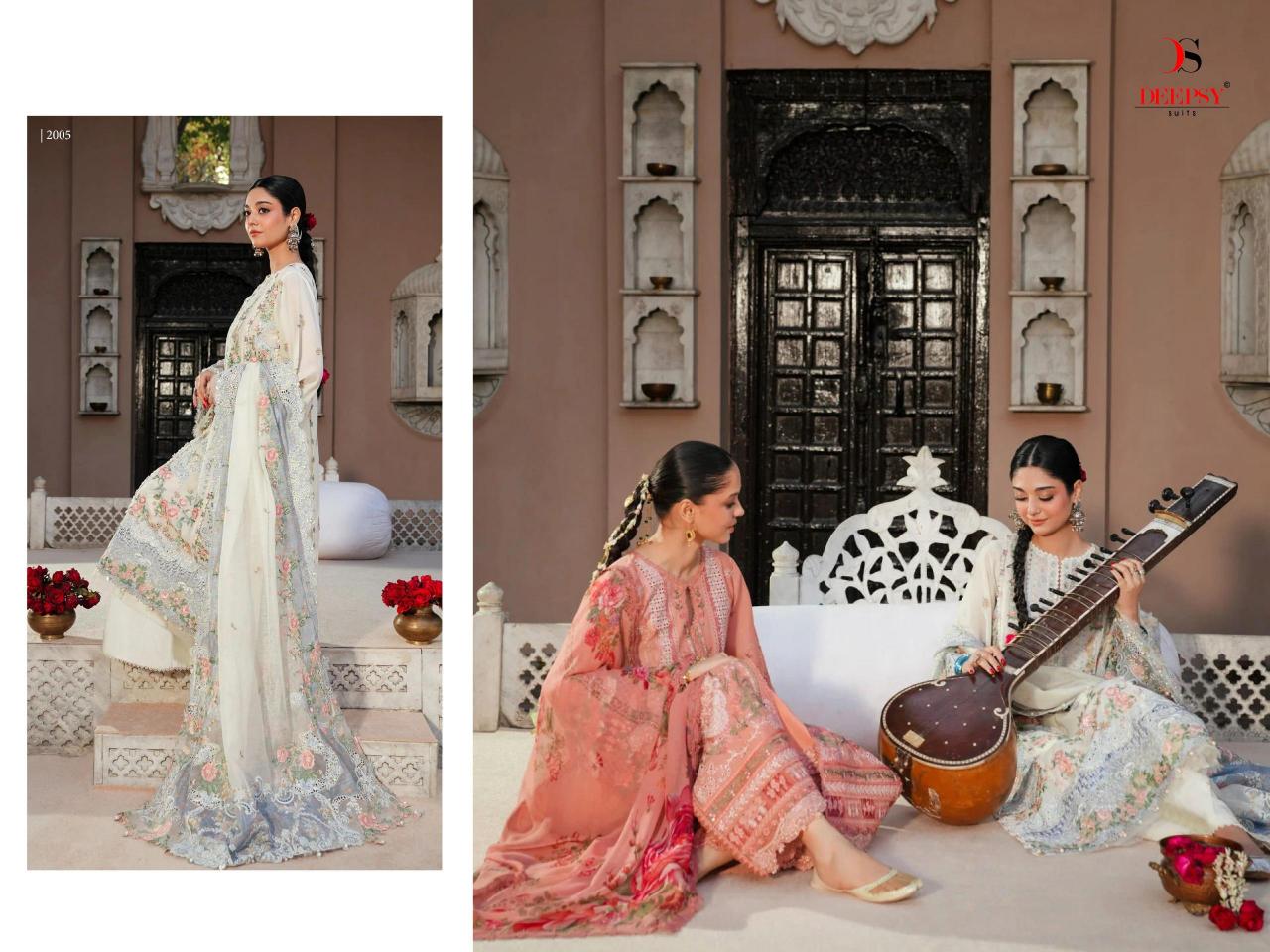 DEEPSY SUITS ELAF  Premium-5 Luxury Lawn Wholesale salwar suits supplier in Delhi