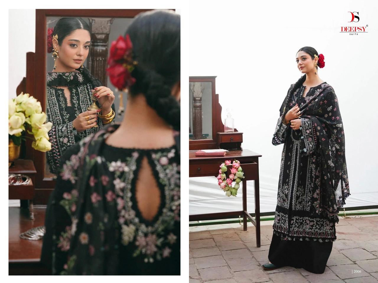 DEEPSY SUITS ELAF  Premium-5 Luxury Lawn Wholesale salwar suits supplier in Delhi