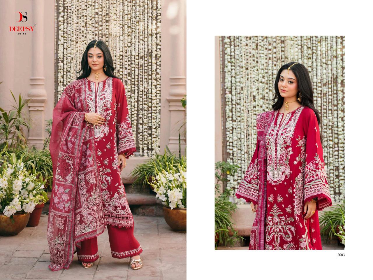 DEEPSY SUITS ELAF  Premium-5 Luxury Lawn Wholesale salwar suits supplier in Delhi