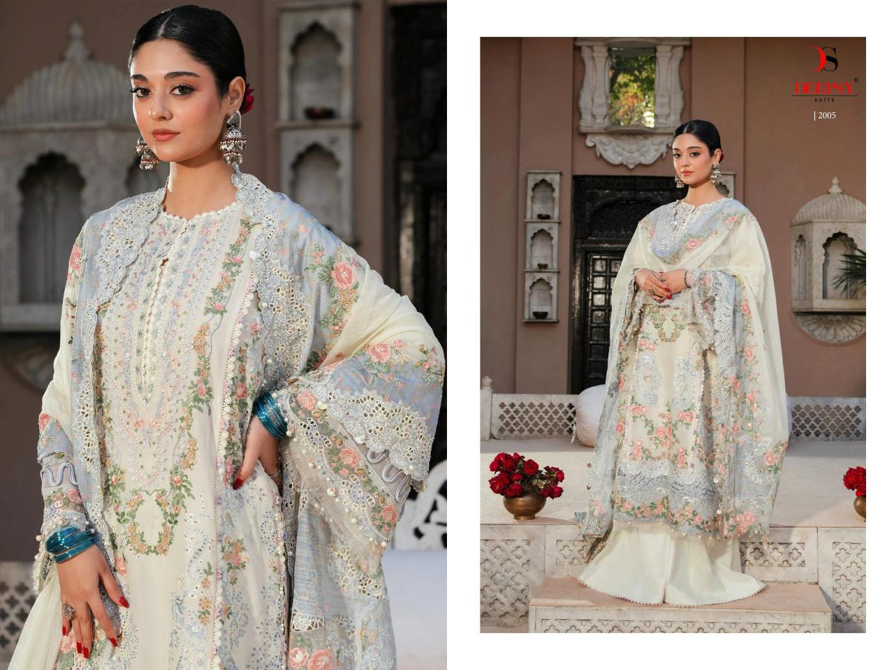 DEEPSY SUITS ELAF  Premium-5 Luxury Lawn Wholesale salwar suits supplier in Delhi