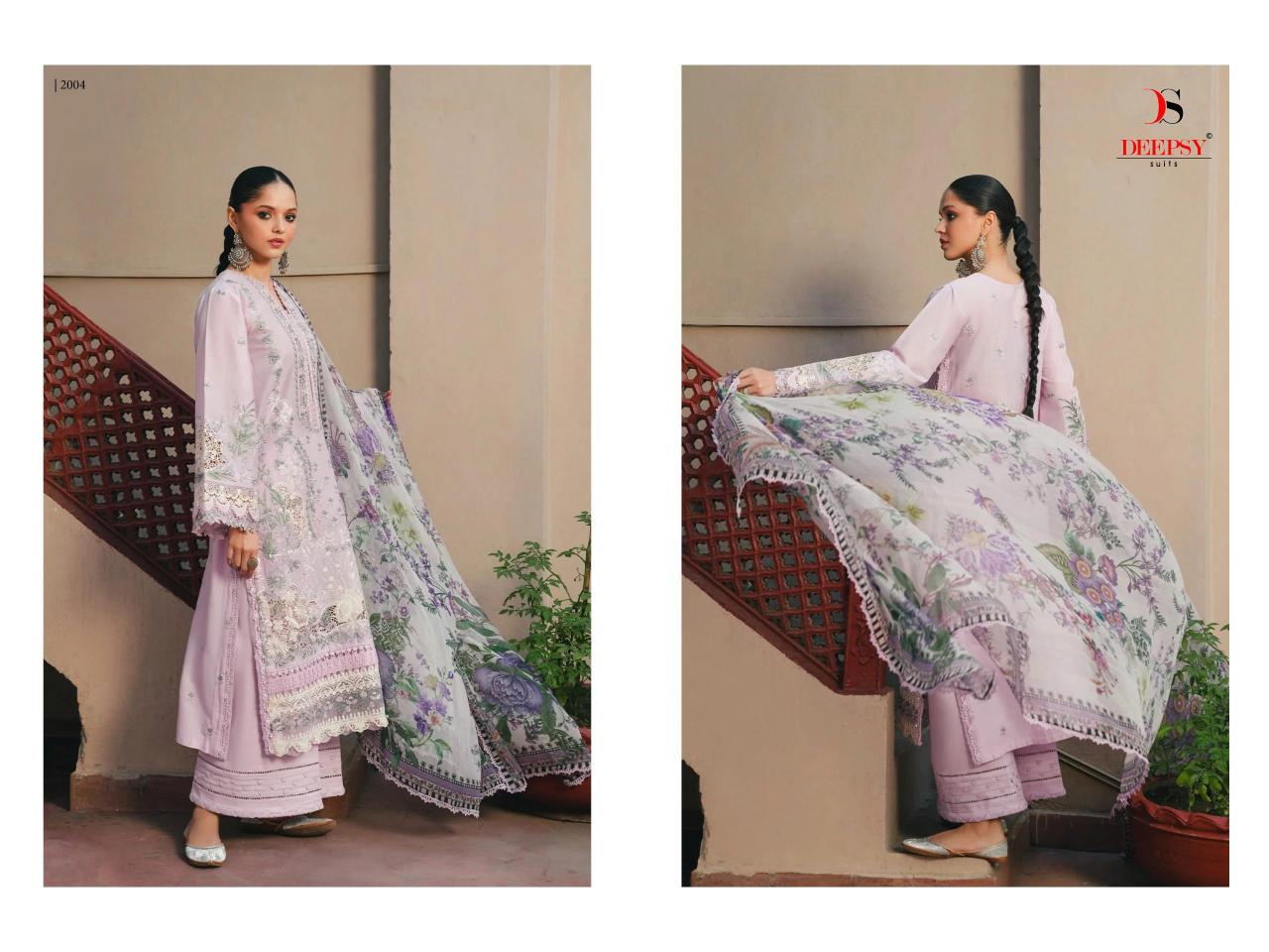 DEEPSY SUITS ELAF  Premium-5 Luxury Lawn Wholesale salwar suits supplier in Delhi