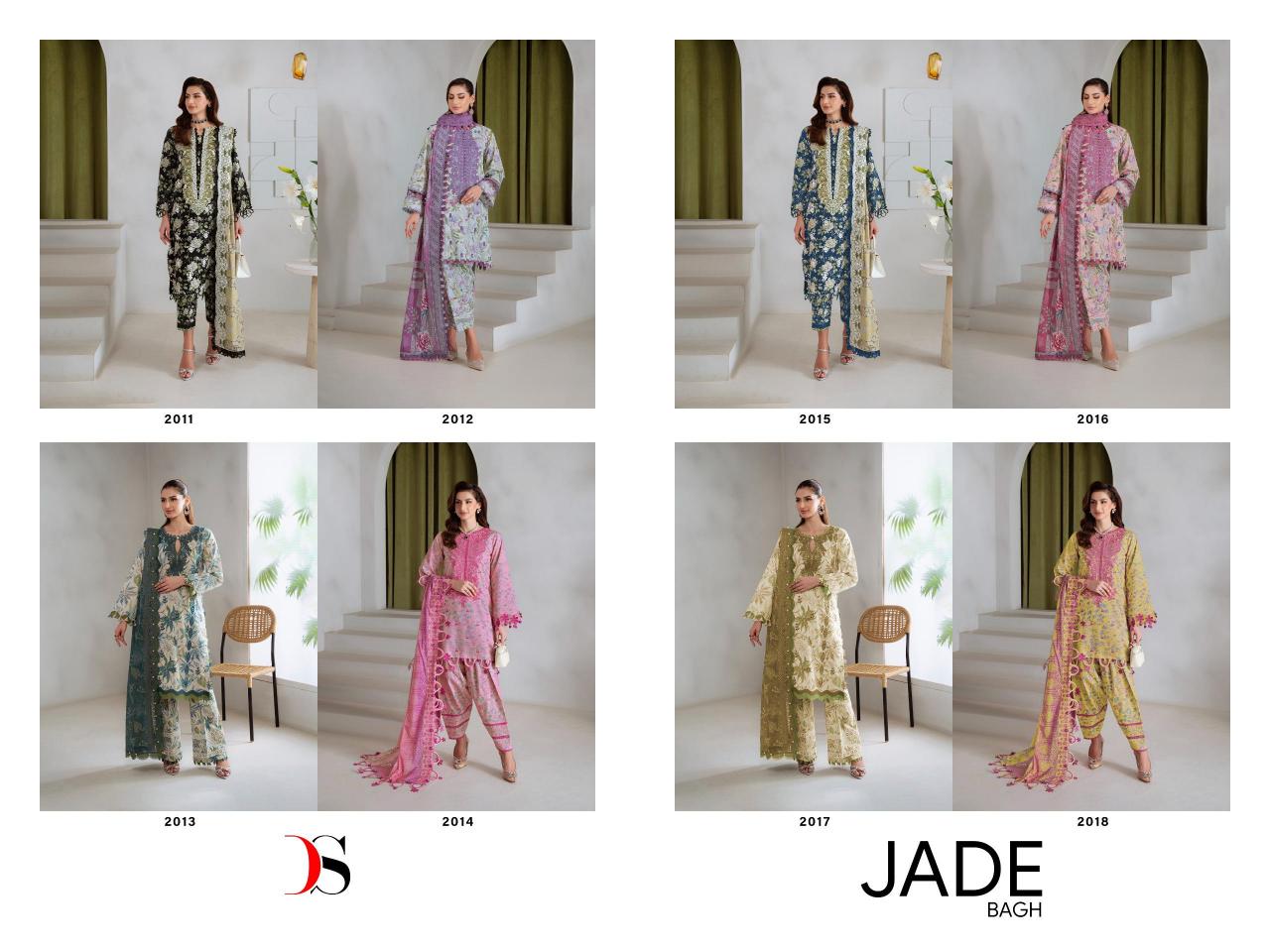 DEEPSY SUITS JADE BAAGH Wholesale salwar suits in Kolkata