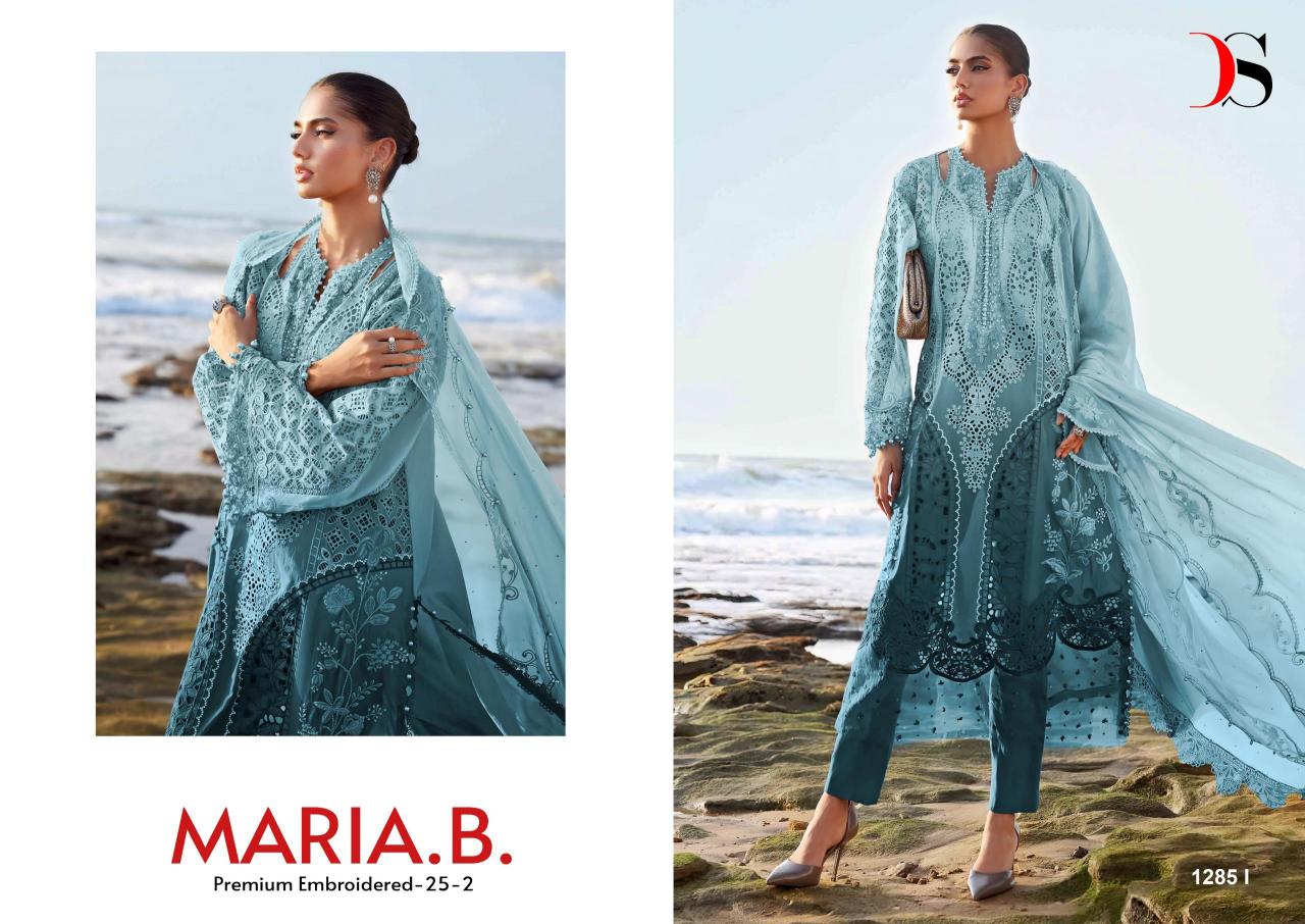 DEEPSY SUITS Maria B Premium Embroidered 25-2 Designer Salwar Kameez Wholesale in Hyderabad