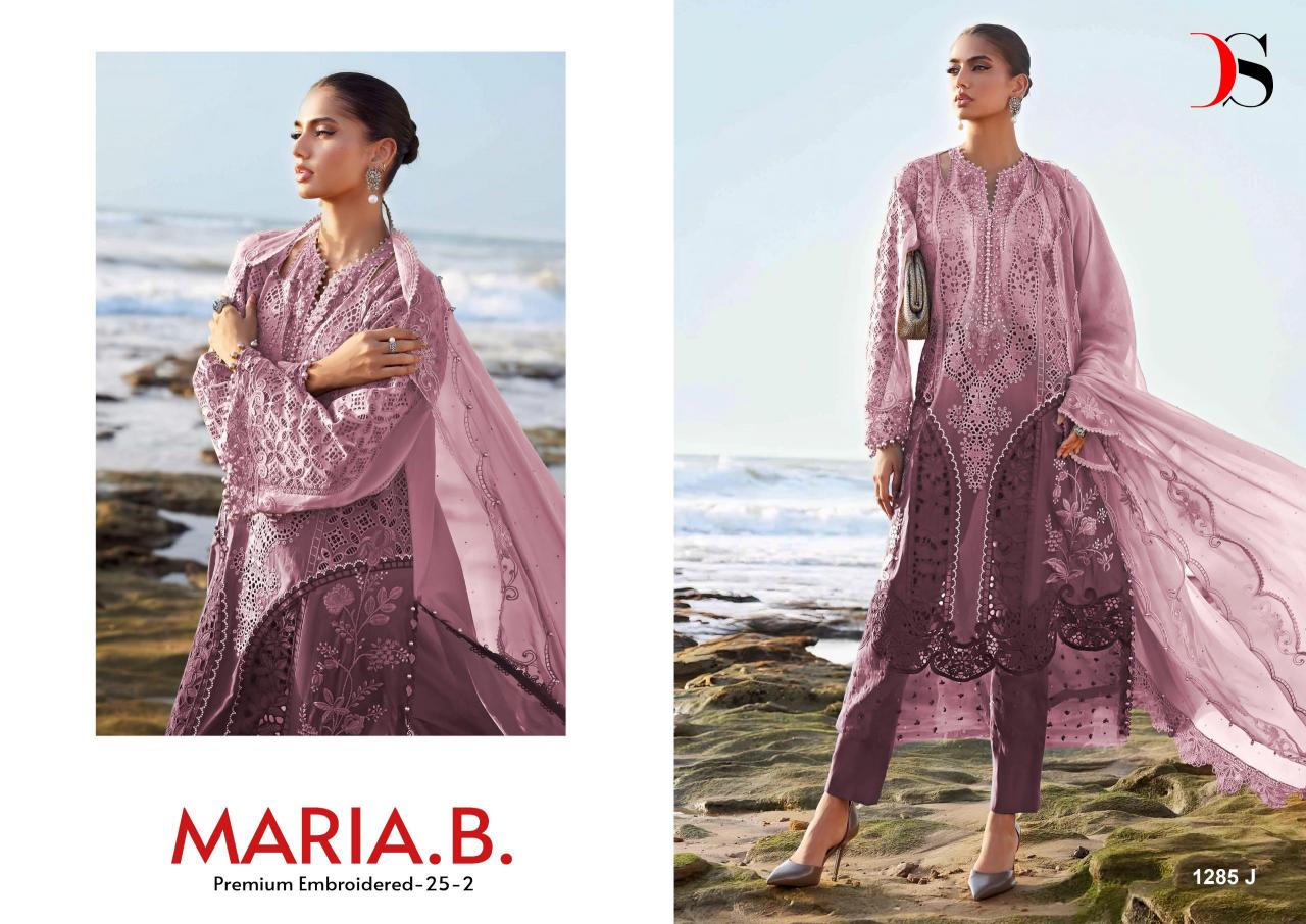 DEEPSY SUITS Maria B Premium Embroidered 25-2 Designer Salwar Kameez Wholesale in Hyderabad