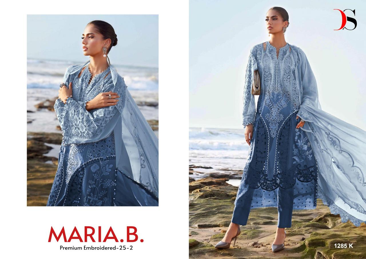 DEEPSY SUITS Maria B Premium Embroidered 25-2 Designer Salwar Kameez Wholesale in Hyderabad
