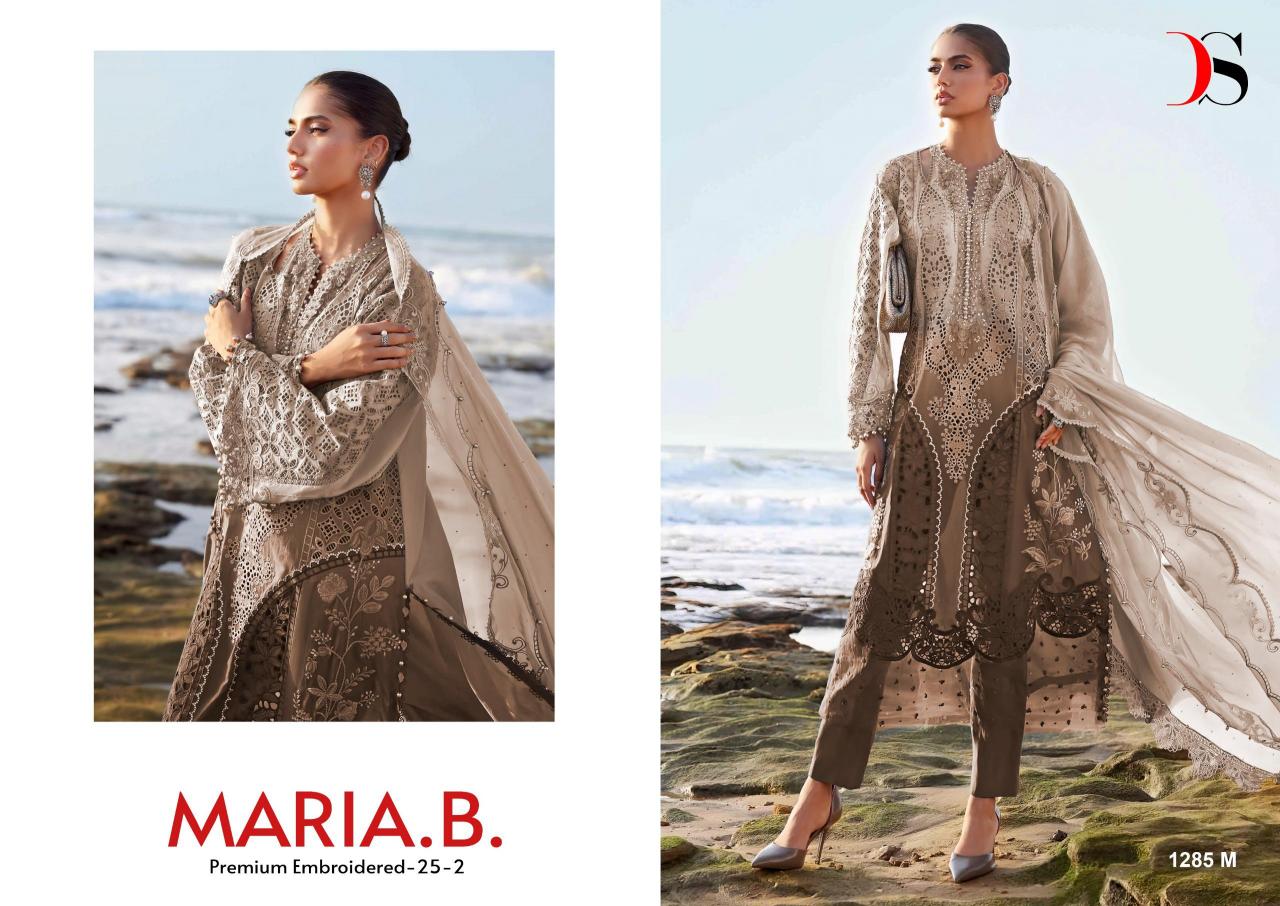 DEEPSY SUITS Maria B Premium Embroidered 25-2 Designer Salwar Kameez Wholesale in Hyderabad