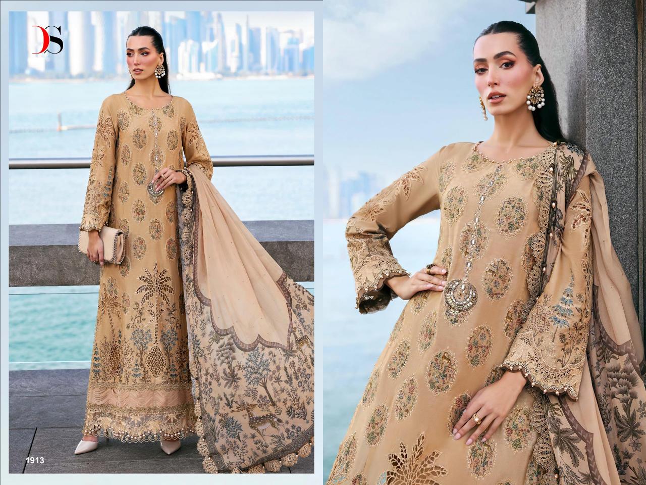 DEEPSY SUITS Maria B Premium Embroidered-4 Salwar Kameez suppliers in Kolkata