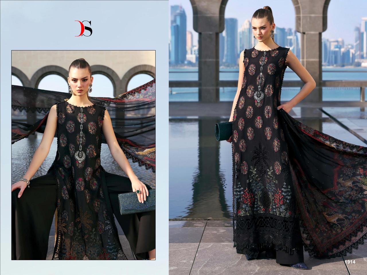DEEPSY SUITS Maria B Premium Embroidered-4 Salwar Kameez suppliers in Kolkata