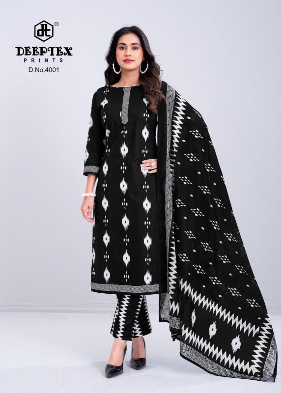 Deeptex Aaliza Black & White Vol-4 – Dress Material - Wholesale Catalog