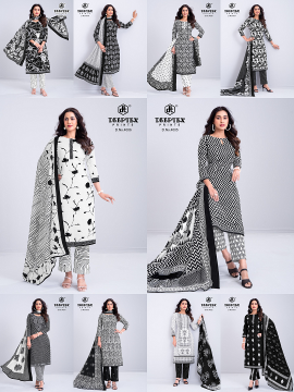Deeptex Aaliza Black & White Vol-4 – Dress Material - Wholesale Catalog