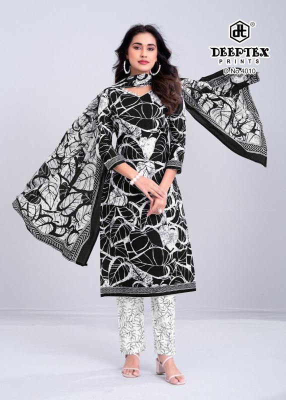 Deeptex Aaliza Black & White Vol-4 Wholesale dress materials in Kolkata