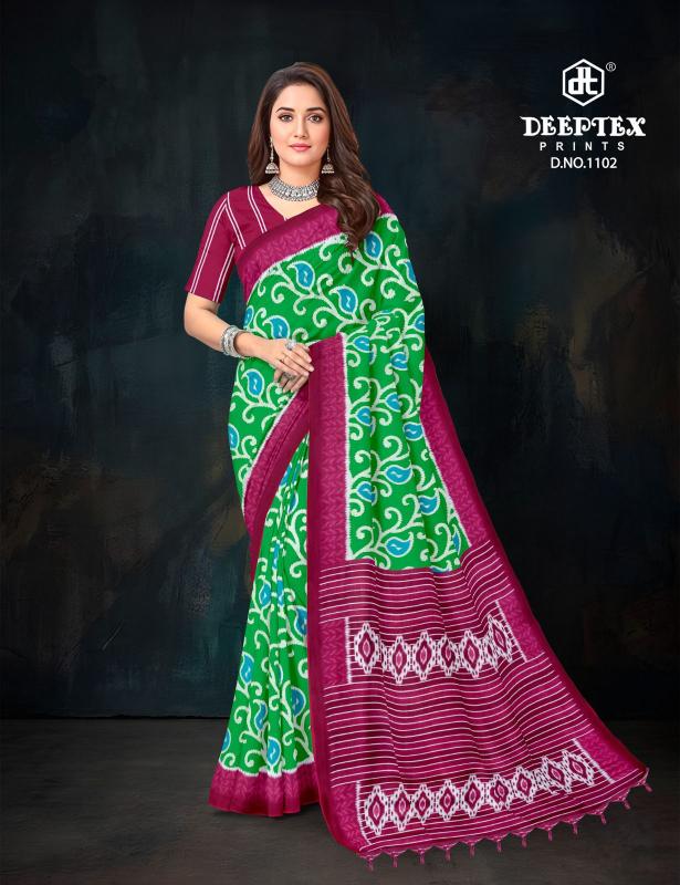 Deeptex Ikkat Special Vol-11 Designer sarees wholesale in Ahmedabad