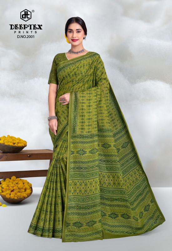 Deeptex Prime Time Vol-20 – Cotton Saree - Wholesale Catalog