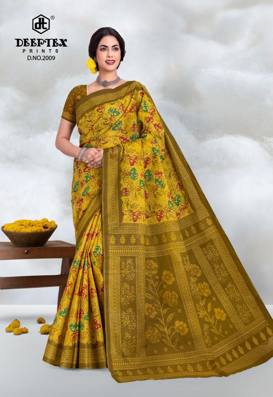 Deeptex Prime Time Vol-20 – Cotton Saree - Wholesale Catalog