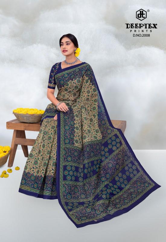 Deeptex Prime Time Vol-20 – Cotton Saree - Wholesale Catalog