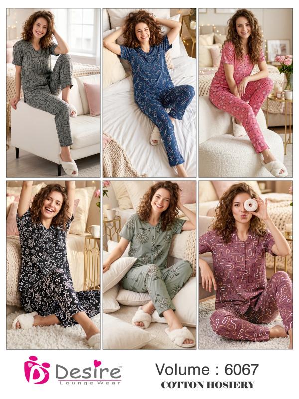 DESIRE VOL 6067 WHOLESALE NIGHT SUITS 