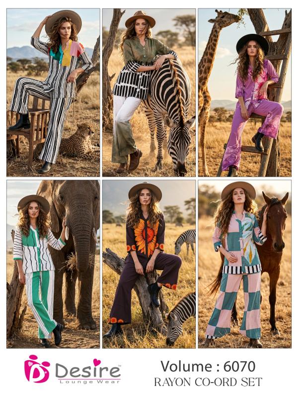 DESIRE VOL 6070 WHOLESALE NIGHT SUITS 