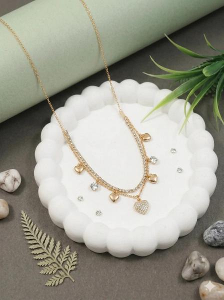 Devotion Charm Mangalsutra Necklace – Premium Gold Plated Designer Necklace Set