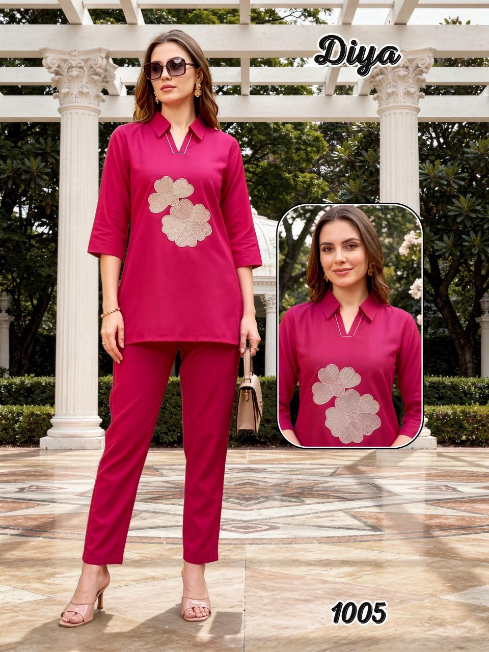 DIYA Berlin silk Surat kurti market