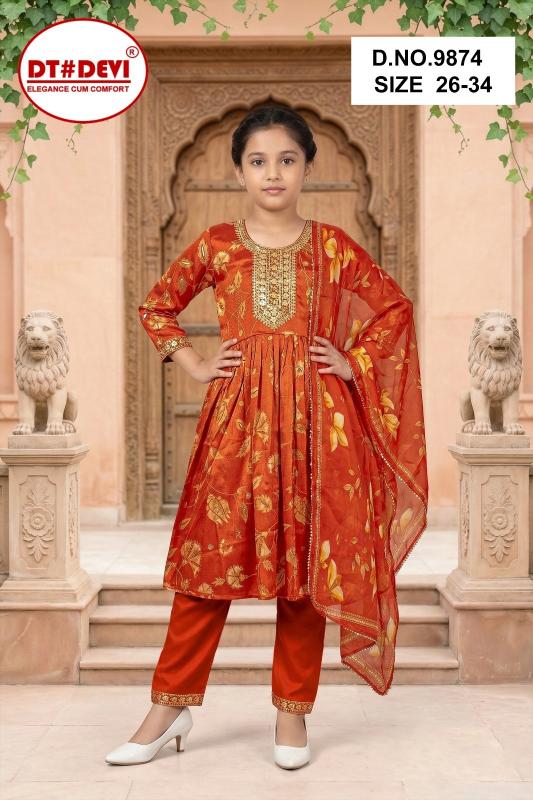 DT Devi MANALI  Custom kids kurti manufacturers