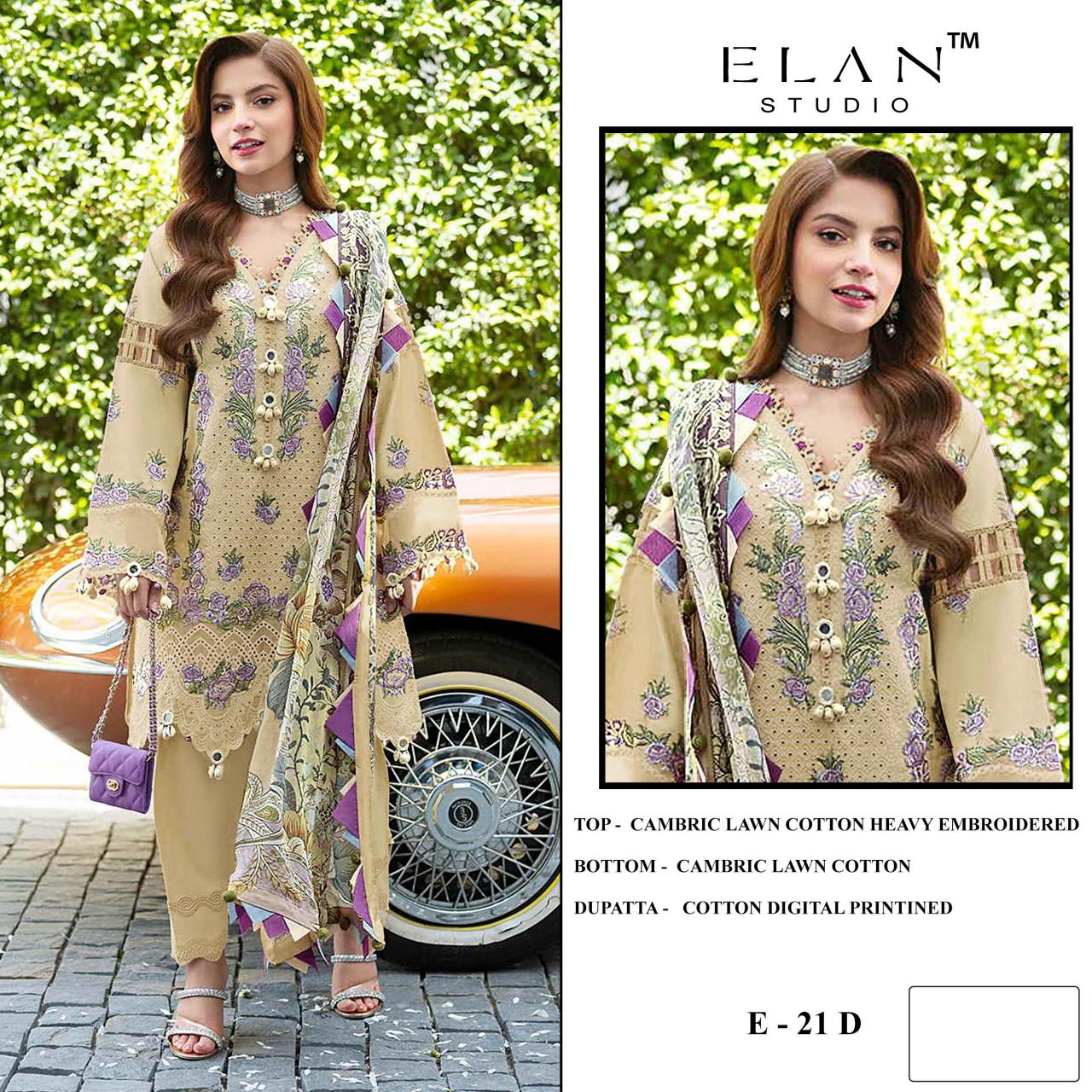 ELAN STUDIO  E -21 Wholesale salwar kameez suppliers in Ahmedabad