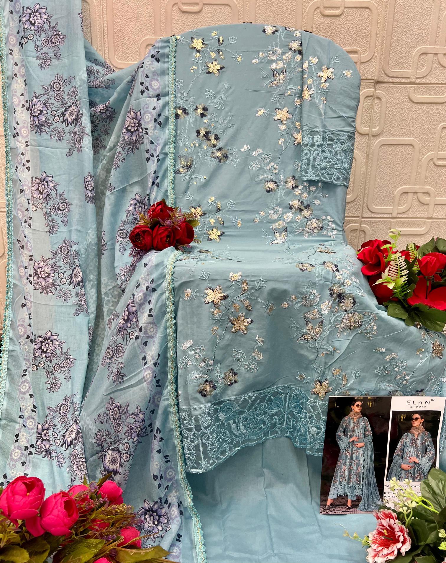 ELAN STUDIO E 34 Wholesale salwar suits in Hyderabad