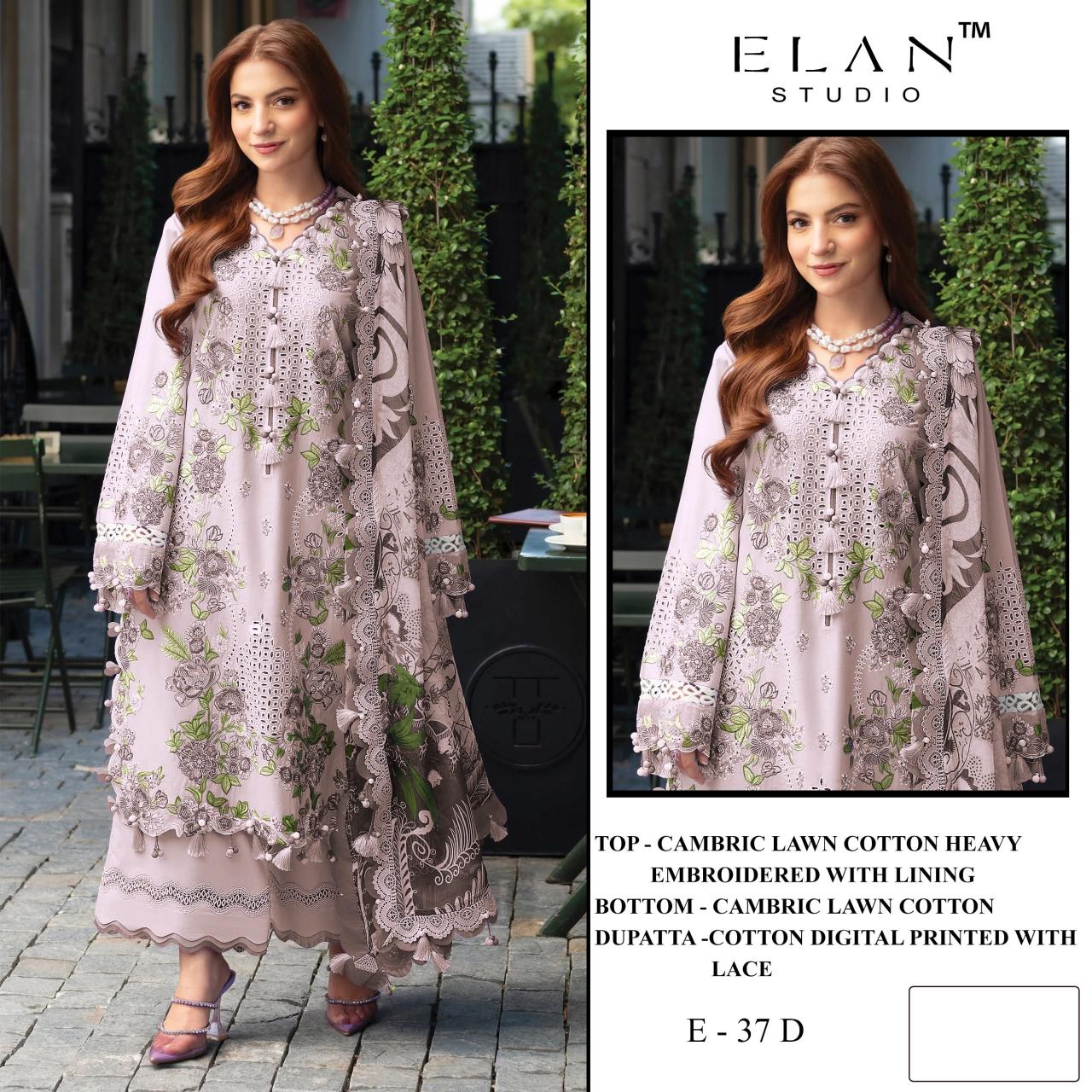 ELAN STUDIO E 37 Wholesale Salwar Kameez manufacturer in gujarat
