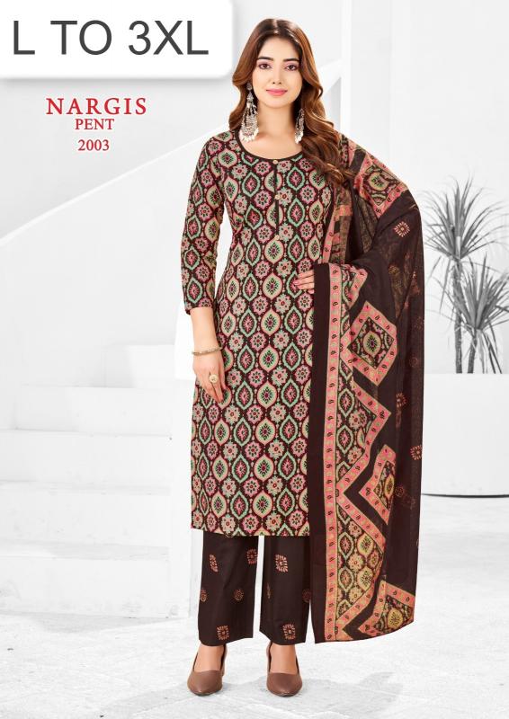 ELEGANT 3 KURTI  PANT SET market in Kolkata