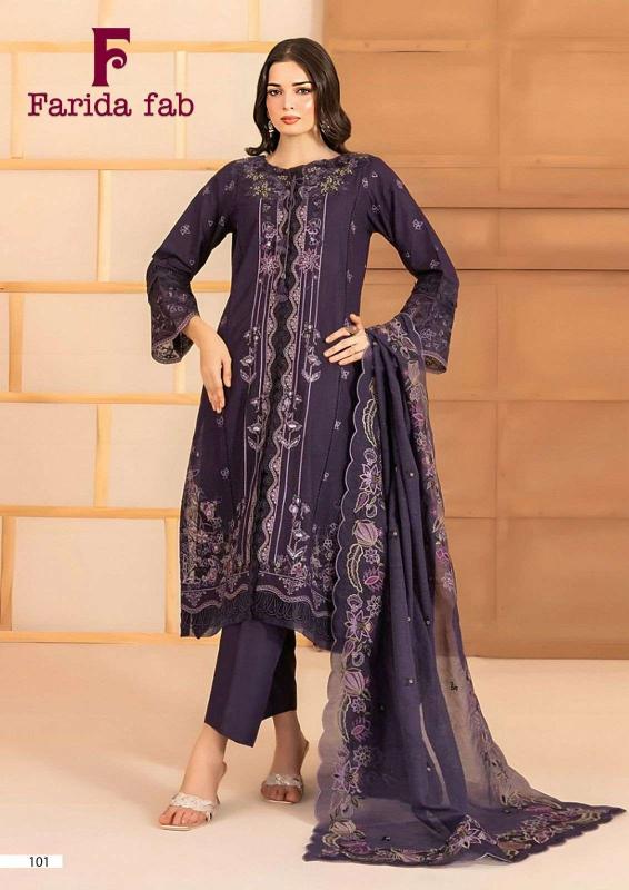 Farida Fab Bin Saeed – Pakistani Readymade Kurti Pant With Dupatta - Wholesale Catalog