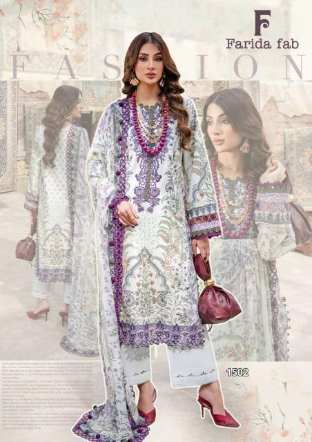 Farida Fab Crimson Vol-15 – Karachi Readymade Kurti Pant With Dupatta - Wholesale Catalog
