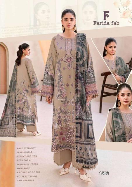 Farida Fab Crimson Vol-15 – Karachi Readymade Kurti Pant With Dupatta - Wholesale Catalog