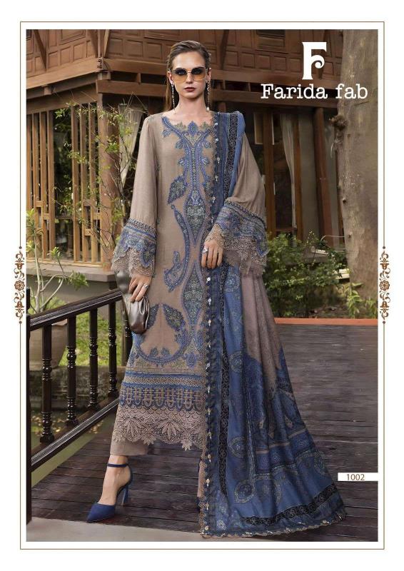 Farida Fab Elaf Premium – Karachi Dress Material - Wholesale Catalog