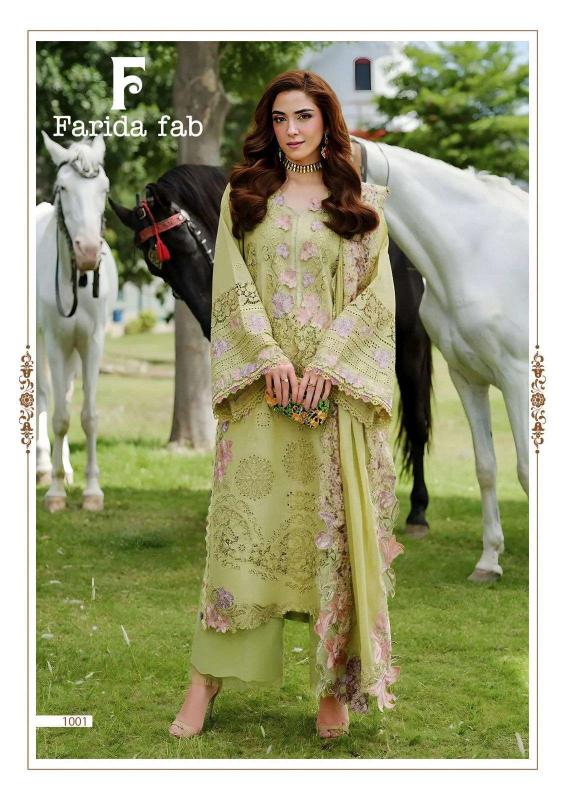 Farida Fab Elaf Premium – Karachi Dress Material - Wholesale Catalog