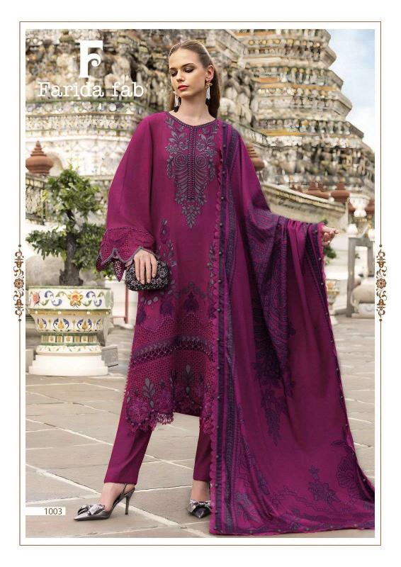 Farida Fab Elaf Premium – Karachi Dress Material - Wholesale Catalog