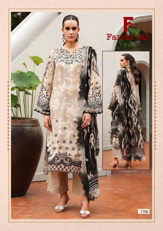 Farida Fab Ellija B Vol-17 – Karachi Dress Material - Wholesale Catalog