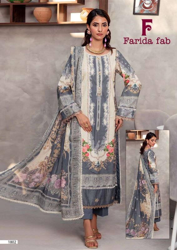 Farida Fab Firdous Queen Vol-18 – Karachi Kurti Pant With Dupatta - Wholesale Catalog