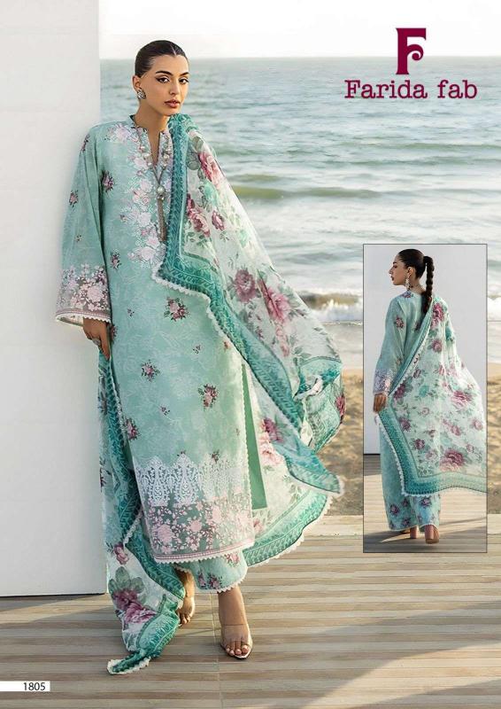 Farida Fab Firdous Queen Vol-18 – Karachi Kurti Pant With Dupatta - Wholesale Catalog