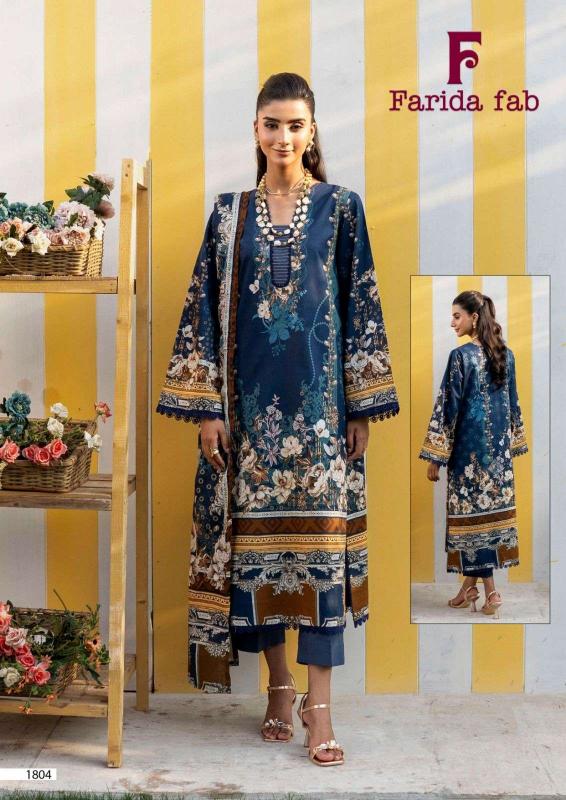 Farida Fab Firdous Queen Vol-18 – Karachi Kurti Pant With Dupatta - Wholesale Catalog