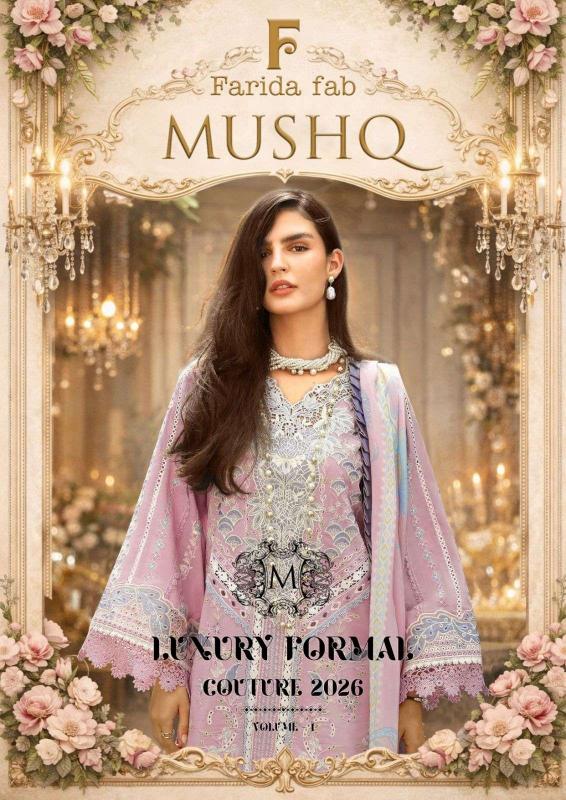 Farida Fab mushq Vol-1 – Karachi Dress Material - Wholesale Catalog
