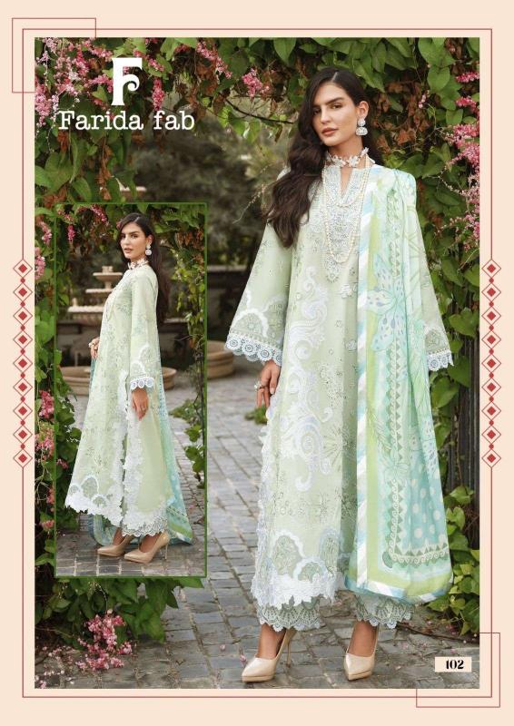 Farida Fab mushq Vol-1 – Karachi Dress Material - Wholesale Catalog