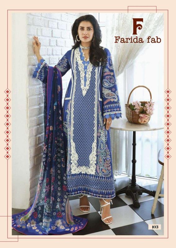 Farida Fab mushq Vol-1 – Karachi Dress Material - Wholesale Catalog