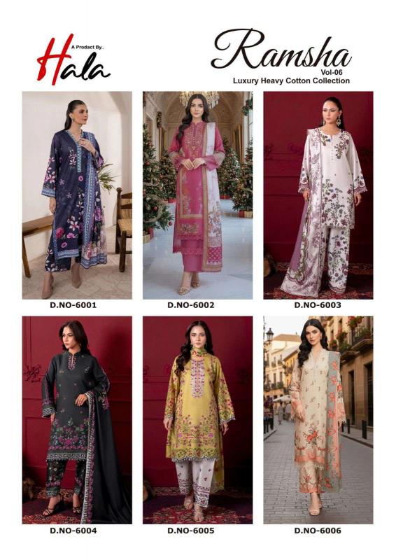Farida Fab Ramsha Vol-6 – Karachi Readymade Kurti Pant With Dupatta - Wholesale Catalog