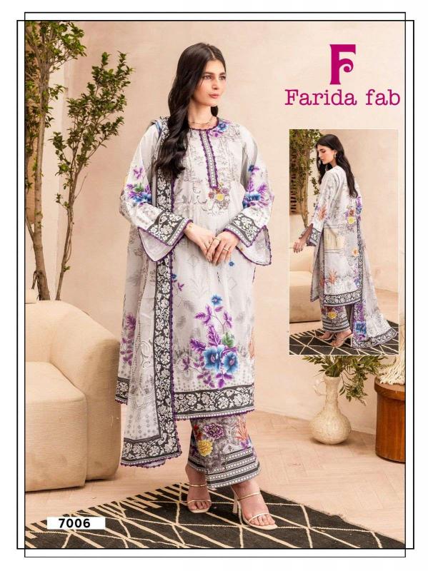 Farida Fab Ramsha Vol-7 – Karachi Dress Material - Wholesale Catalog