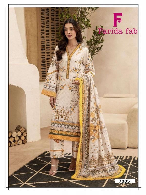 Farida Fab Ramsha Vol-7 – Karachi Dress Material - Wholesale Catalog