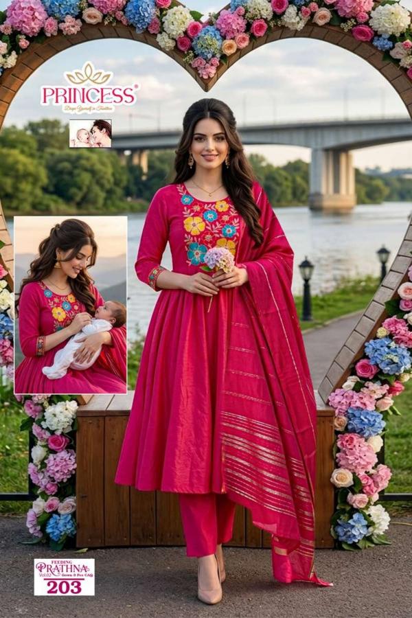 FEEDING PRATHNA WHOLESALE KURTI 3PCS 