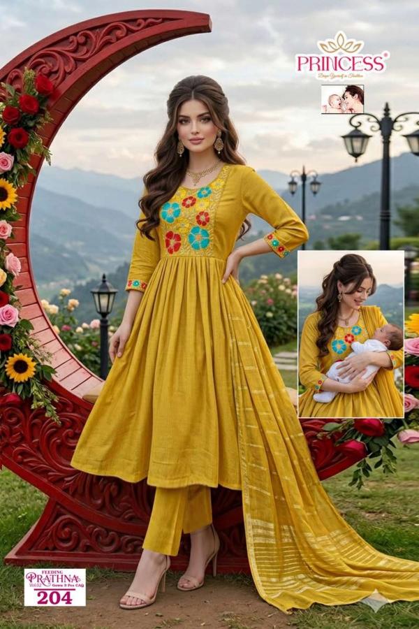FEEDING PRATHNA WHOLESALE KURTI 3PCS 
