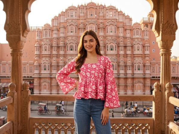 Felocity Cotton Cambric Kurti exporters in Gujarat