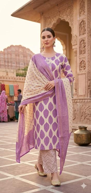 Felocity Cotton Slub Print Kurti manufacturers in Ahmedabad