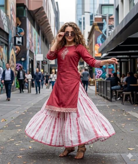 Felocity GHOOMER Wholesale kurti suppliers in Mumbai