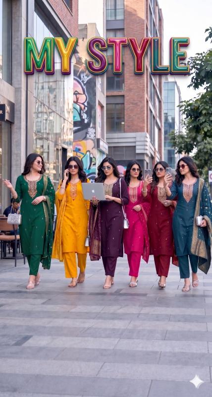 Felocity MY  STYLE  Viscose Silk Surat kurti manufacturers and wholesalers